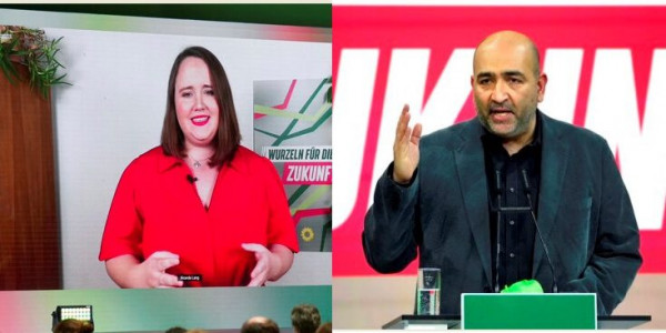 Γερμανία: Η Ρικάρντα Λανγκ και ο Όμνιντ Νουριπούρ είναι το νέο ηγετικό δίδυμο των Πρασίνων