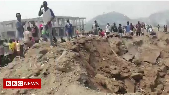 Γκάνα - Τουλάχιστον 17 νεκροί και 59 τραυματίες μετά από τροχαίο με φορτηγό που μετέφερε εκρηκτικές ύλες