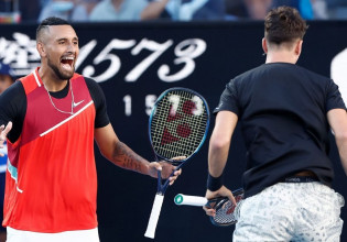 Australian Open: Πρωταθλητές Κύργιος και Κοκκινάκης στο διπλό