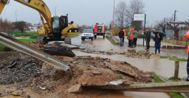 Κακοκαιρία «Διομήδης» – Πού εντοπίζονται προβλήματα