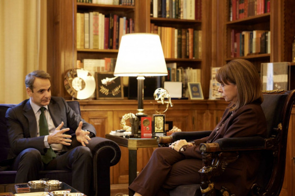 Συνάντηση Μητσοτάκη – Σακελλαροπούλου την Παρασκευή