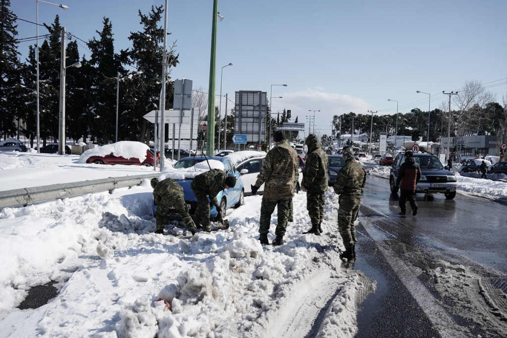 Από την ταράτσα του υπουργείου