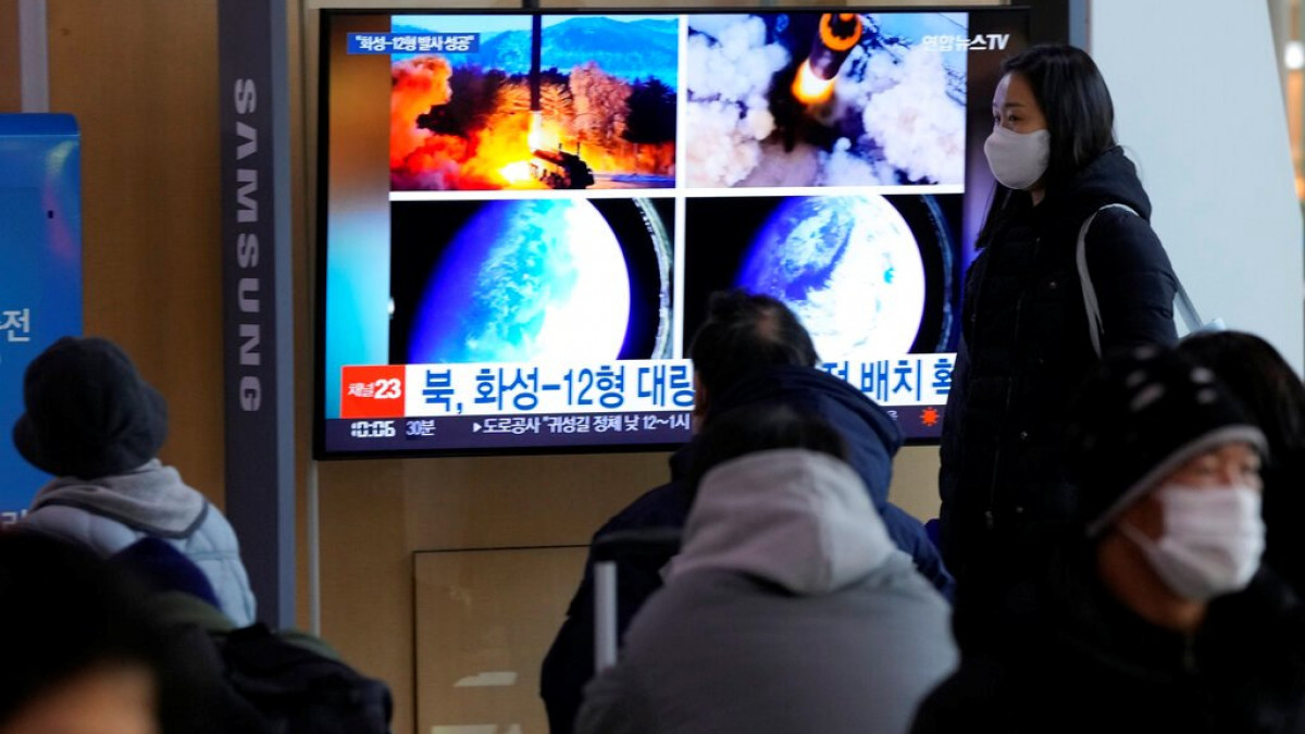 Βόρεια Κορέα: «Εκτόξευσε τον πιο ισχυρό πύραυλο από το 2017» - Τι ισχυρίζεται η Πιονγκγιάνγκ