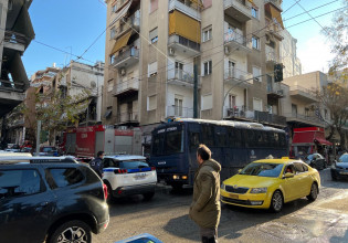 Παγκράτι: Διαρροή σε αγωγό αερίου