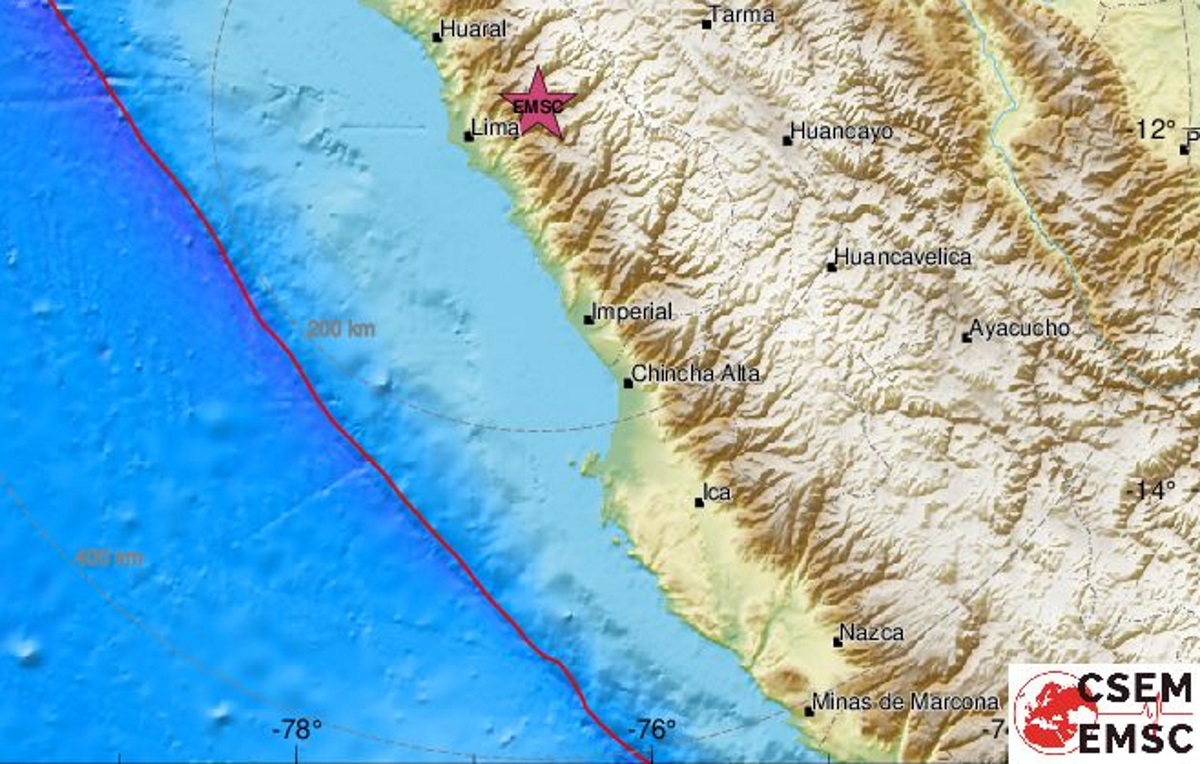 Περού - Σεισμός 5,6 βαθμών στην πρωτεύουσα Λίμα