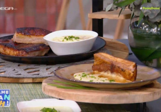 Ο Τίμος Ζαχαράτος μάς ετοιμάζει καραμελωμένη πανσέτα!