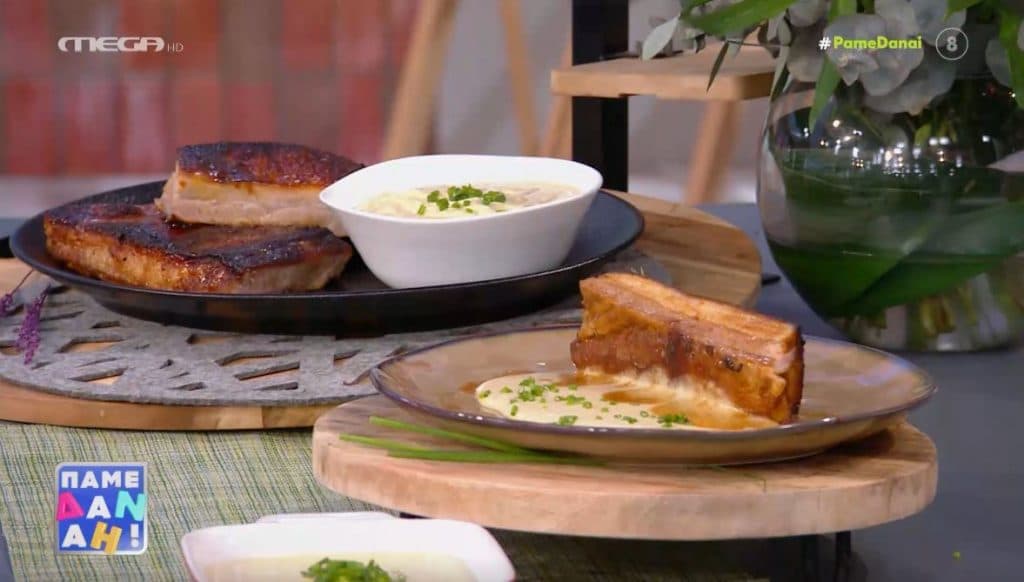 Ο Τίμος Ζαχαράτος μάς ετοιμάζει καραμελωμένη πανσέτα!