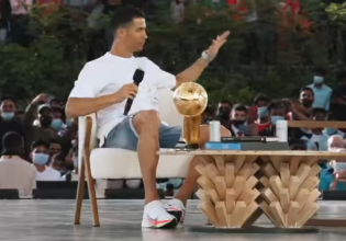 Βραβεύτηκε ως κορυφαίος σκόρερ όλων των εποχών ο Ρονάλντο στο Ντουμπάι (vid)