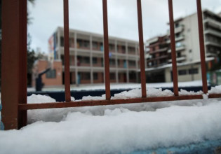 Αγία Παρασκευή: Σχολείο άνοιξε χωρίς να έχει καθαριστεί από χιόνι και κλαδιά