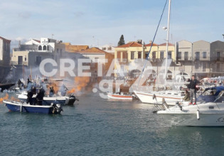 Θεοφάνια στο Ρέθυμνο – Έπιασε τον Σταυρό για 11η φορά