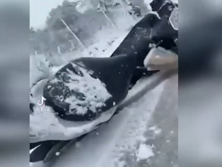 Κακοκαιρία «Ελπίδα»: «Σταματήστε να παραγγέλνετε» – Το βίντεο που ανέβασε διανομέας