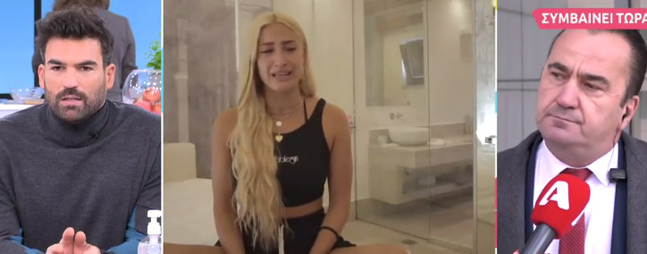 Δημήτρης Αλεξάνδρου – Έξαλλος στον αέρα της εκπομπής με τον δικηγόρο που διέρρευσε το βίντεο της Τούνη