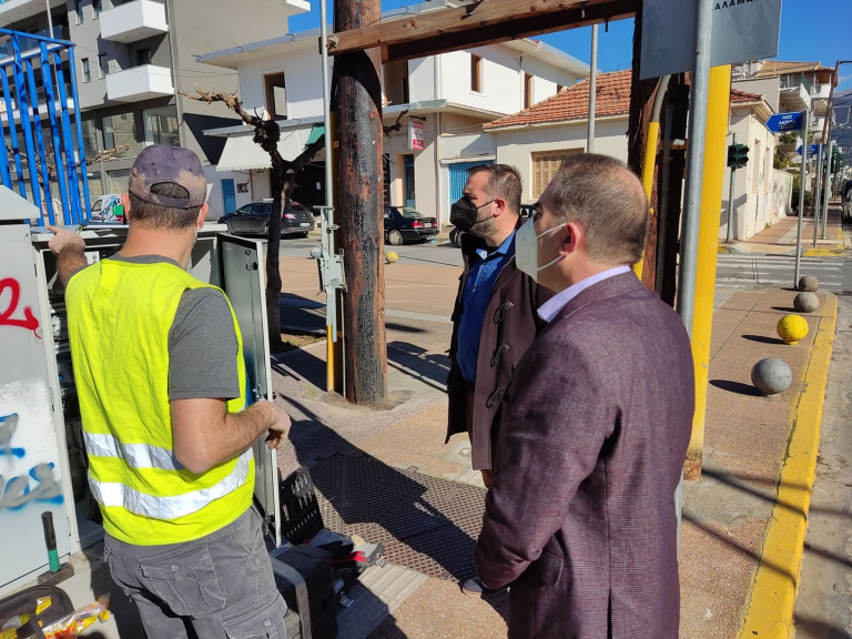 Καλαμάτα: Νέοι φωτεινοί σηματοδότες