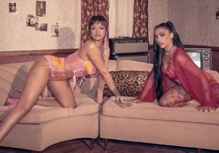 Ριάνα – Ποζάρει με την Λούρδη Λεόν για την πιο σέξι καμπάνια εσωρούχων