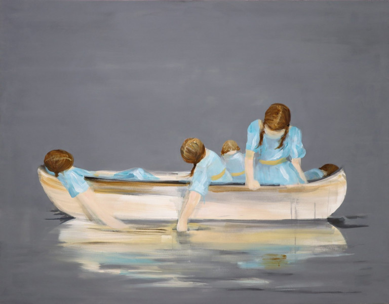 H Χριστίνα Κάλμπαρη παρουσιάζει την δέκατη ατομική έκθεση στην Γκαλερί Batagianni