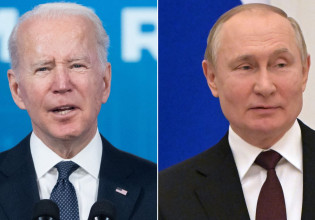 Ουκρανία: Ξεκίνησε η τηλεφωνική συνομιλία Μπάιντεν – Πούτιν