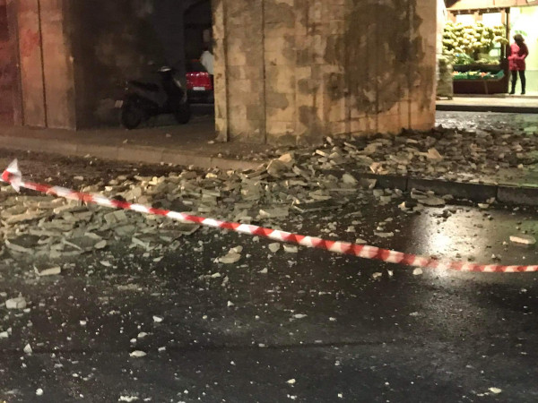 Ηράκλειο: Κατέρρευσε μέρος από την Καινούργια Πόρτα