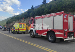 Χαλκίδα: Τρεις τραυματίες μετά την εκτροπή ασθενοφόρου
