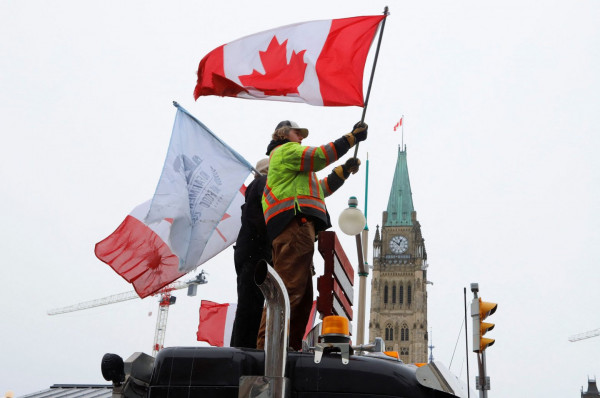 Καναδάς: Το «κομβόι ελευθερίας» ως τροφή για ακροδεξιούς και εξτρεμιστές