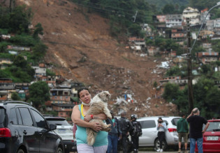 Βραζιλία: Στους 152 οι νεκροί μετά τις πλημμύρες και τις κατολισθήσεις στην Πετρόπολις