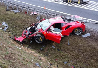 Πολωνία: Σοκαριστικό ατύχημα με Ferrari