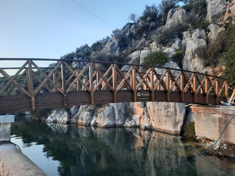 Επίδαυρος: Έτοιμη η νέα γέφυρα