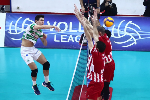 Volleyleague: Στις 19 Φεβρουαρίου το ντέρμπι Παναθηναϊκός – Ολυμπιακός