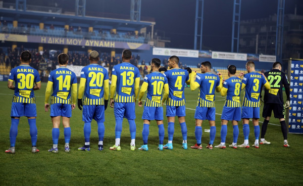 Με το όνομα του Άλκη στη φανέλα τους οι παίκτες του Παναιτωλικού