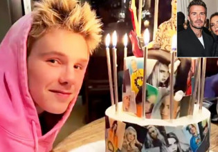 Κρουζ Μπέκαμ: Ο βενιαμίν της οικογένειας έγινε 17