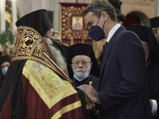 Κρήτη: Οι ευχές Μητσοτάκη στο νέο Αρχιεπίσκοπο Κρήτης