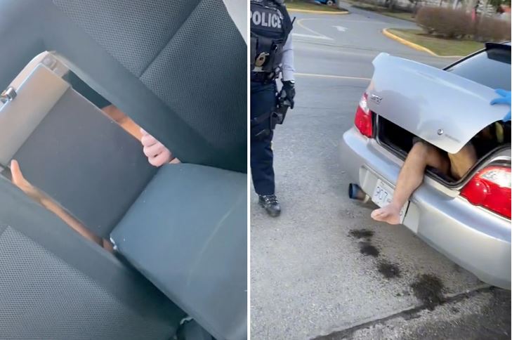 Καναδάς: Γυναίκα μπήκε στο αυτοκίνητό της και ανακάλυψε έναν γυμνό άνδρα