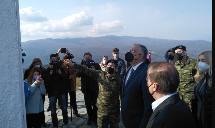 Θεοδωρικάκος: Απέτισε φόρο τιμής στους ήρωες του οχυρού Ρούπελ