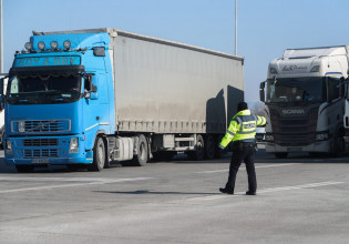 Κακοκαιρία: Άρση της απαγόρευσης κυκλοφορίας για τα φορτηγά στην παλαιά εθνική Ελευσίνας – Θήβας