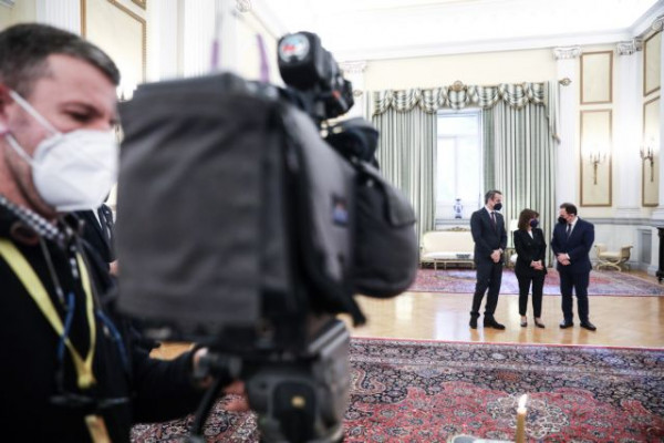 Μητσοτάκης: Πρώτη συνάντηση με τον νέο υπ. Αγροτικής Ανάπτυξης