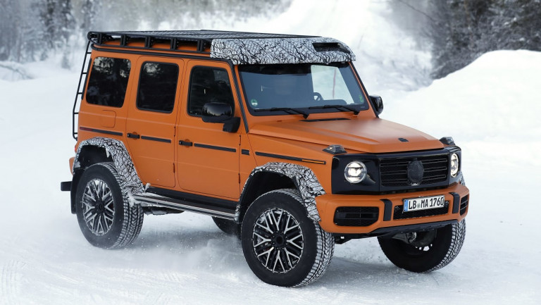 Mercedes-Benz G-Class 4x4x2: Σε υψηλότερες δυνάμεις