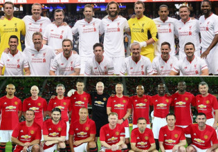 Ιστορικό φιλικό μεταξύ Μάντσεστερ Γιουνάιτεντ και Λίβερπουλ