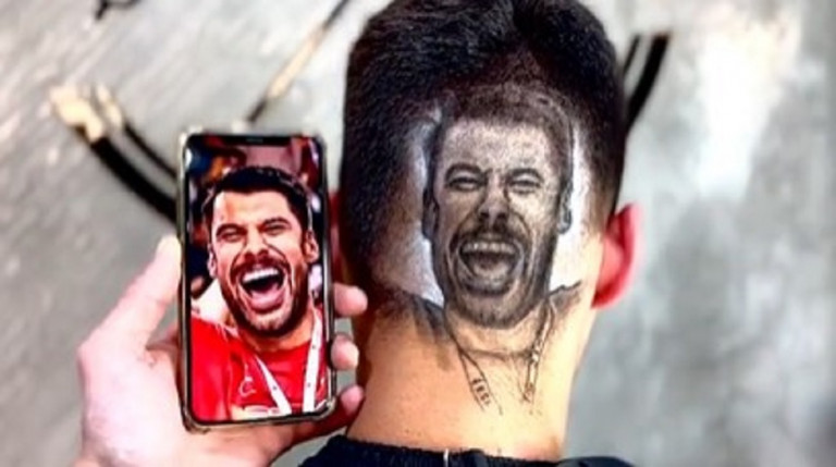 Ολυμπιακός: Ο Γιώργος Πρίντεζης έγινε… κούρεμα