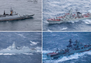 Μεσόγειος: Ρωσικά πολεμικά πλοία έφτασαν για στρατιωτικές ασκήσεις