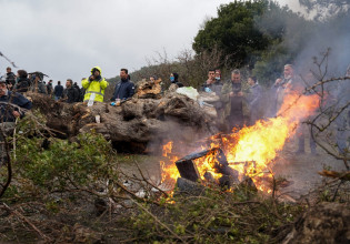 Λέσβος: Προσαγωγές για τις φωτιές και τα επεισόδια στη Βάστρια
