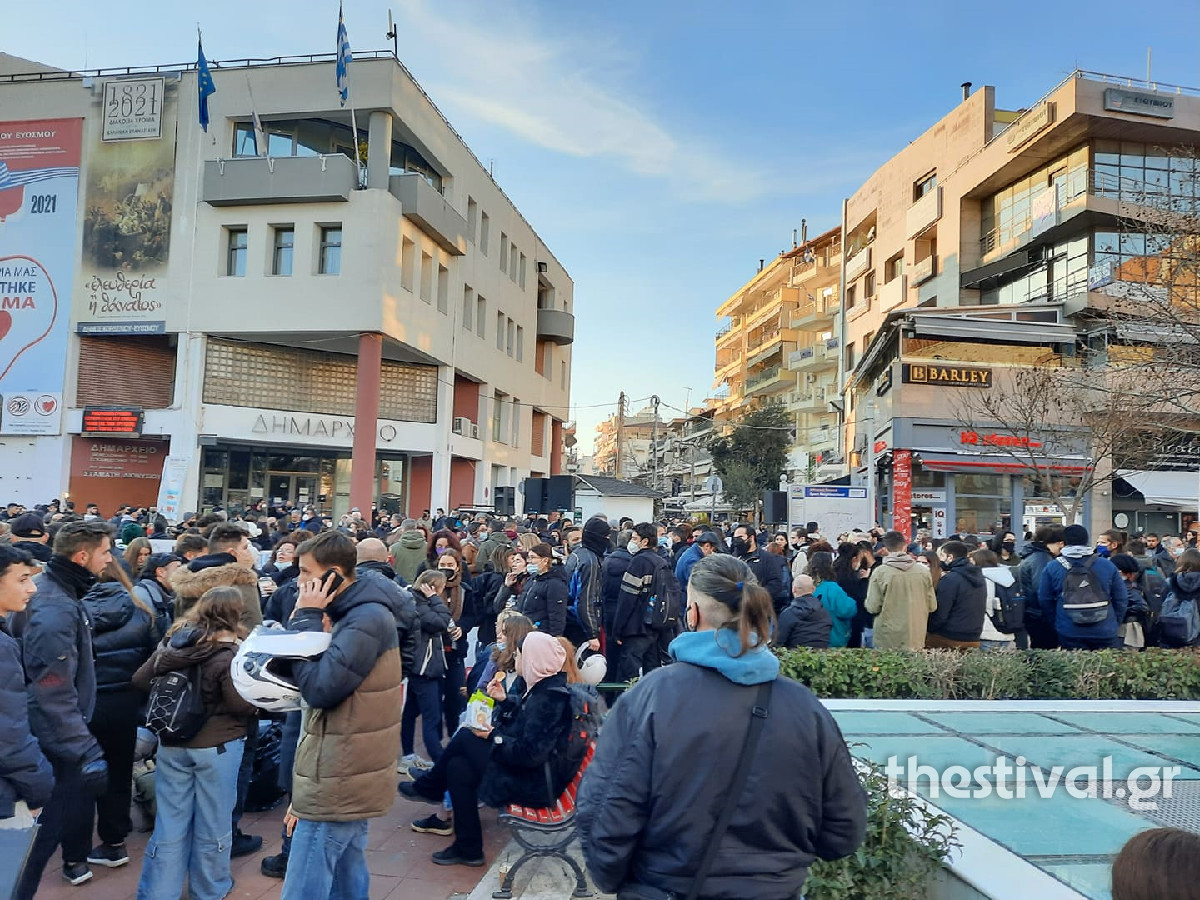 Δολοφονία Αλκη: Σε εξέλιξη αντιφασιστικό συλλαλητήριο στη Θεσσαλονίκη