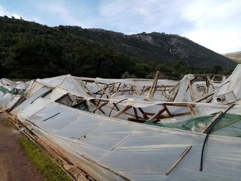 Σε κατάσταση έκτακτης ανάγκης Πολιτικής Προστασίας κηρύχθηκε ο Δήμος Μαραθώνος