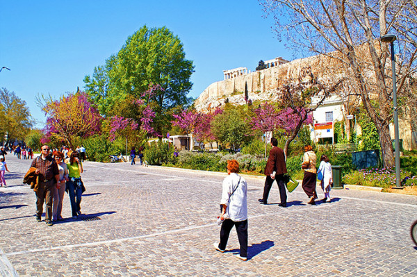 Έρευνα για το περπάτημα στην Αθήνα