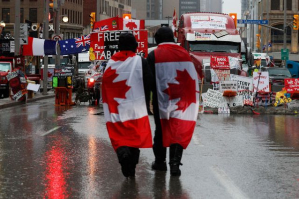 Καναδάς: Η αστυνομία προειδοποιεί τους διαδηλωτές – «Αναλαμβάνουμε δράση άμεσα»