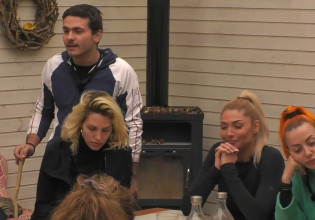 Η Φάρμα: Πυρ και μανία η Αγγελική Ηλιάδη με τον Κουτσαβάκη