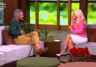 Θεοχάρης Ιωαννίδης: Η εξομολόγηση στην Ελένη Μενεγάκη που την έκανε να κοκκινίσει – «Όταν σε βλέπω με πιάνει…»