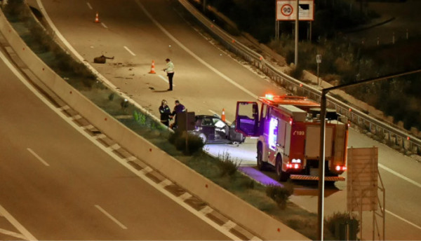 Σοβαρό τροχαίο στην Παλιοβούνα -Όχημα μπήκε στο αντίθετο ρεύμα της Ιονίας Οδού
