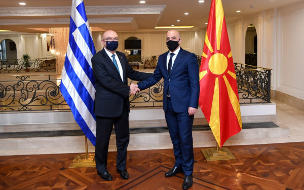 Συνάντηση Κοβάτσεφσκι – Φραγκογιάννη: Στρατηγική η σχέση Ελλάδας – Βόρειας Μακεδονίας