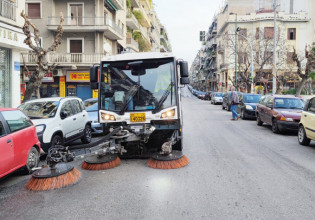 Δήμος Αθηναίων: Μεγάλη επιχείρηση καθαριότητας και απολύμανσης στην Κυψέλη