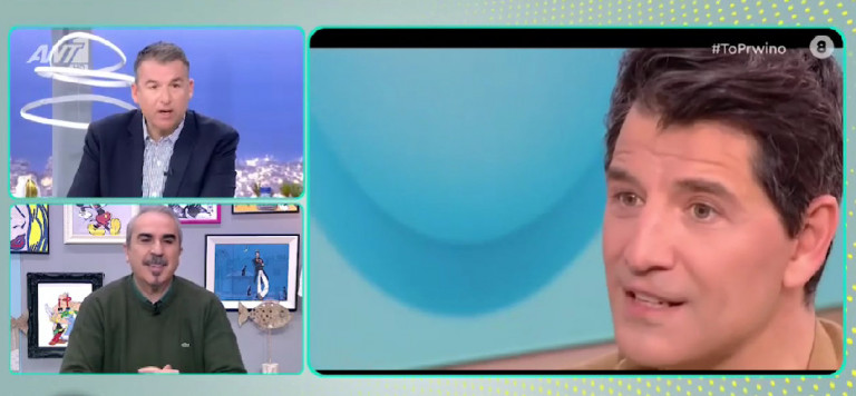 Γιώργος Λιάγκας: «Ο Σάκης Ρουβάς παρουσιάζει με autocue – Έχει χάος στο μυαλό του»