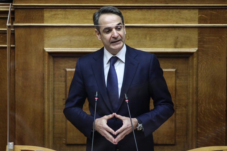 Mitsotakis in Parliament on Tuesday on armaments with an eye on Ukraine and Turkey